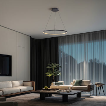 Brice Modern Contemporary Iron Integrated LED Pendant